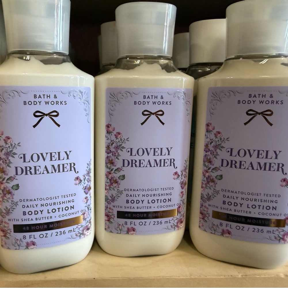 3 Bath & Body Works Lovely Dreamer Daily Nourishing Body Lotion - Lavender
